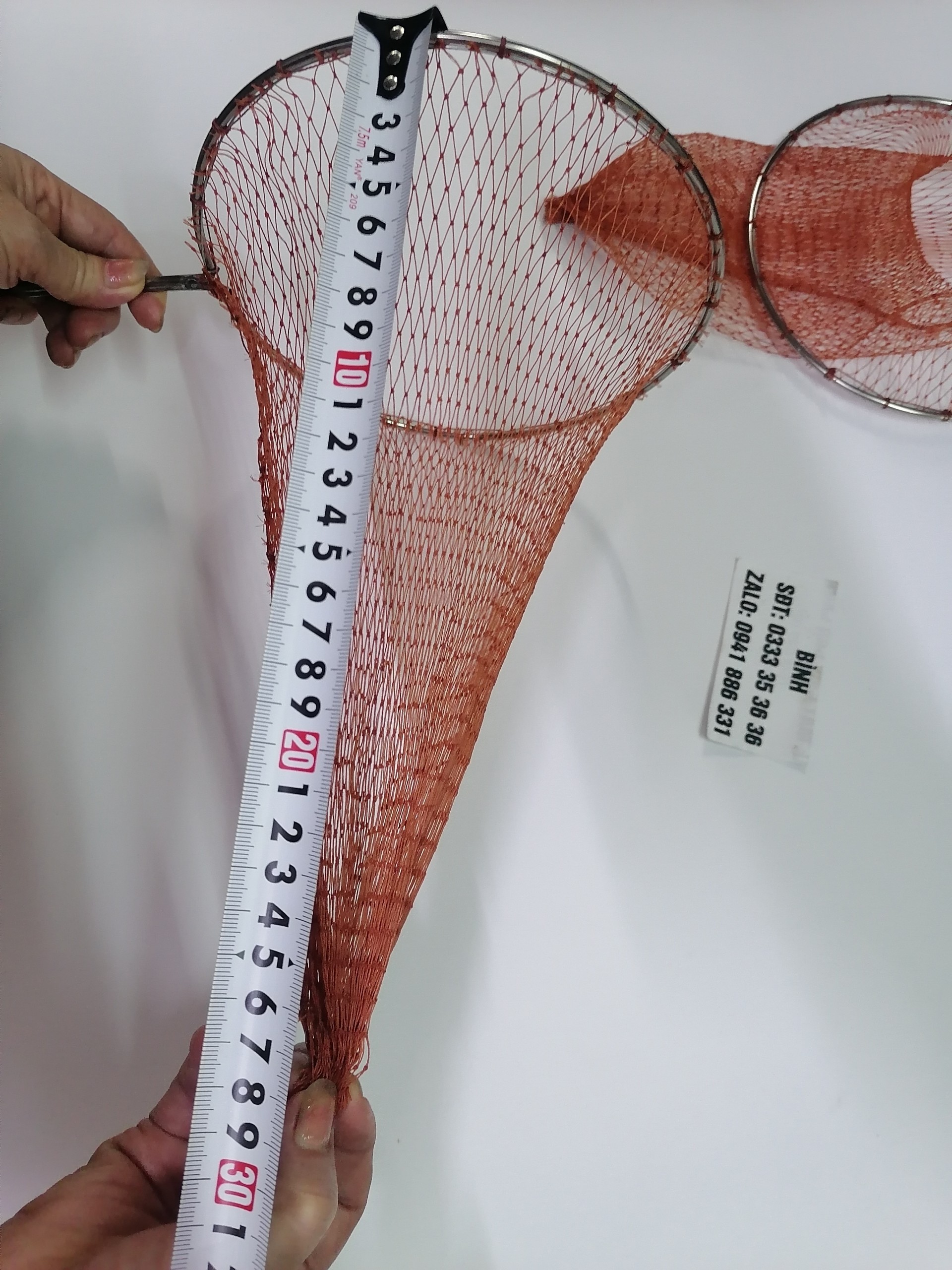 Vợt Cá, Vợt Lưới INOX. (20X30cm)