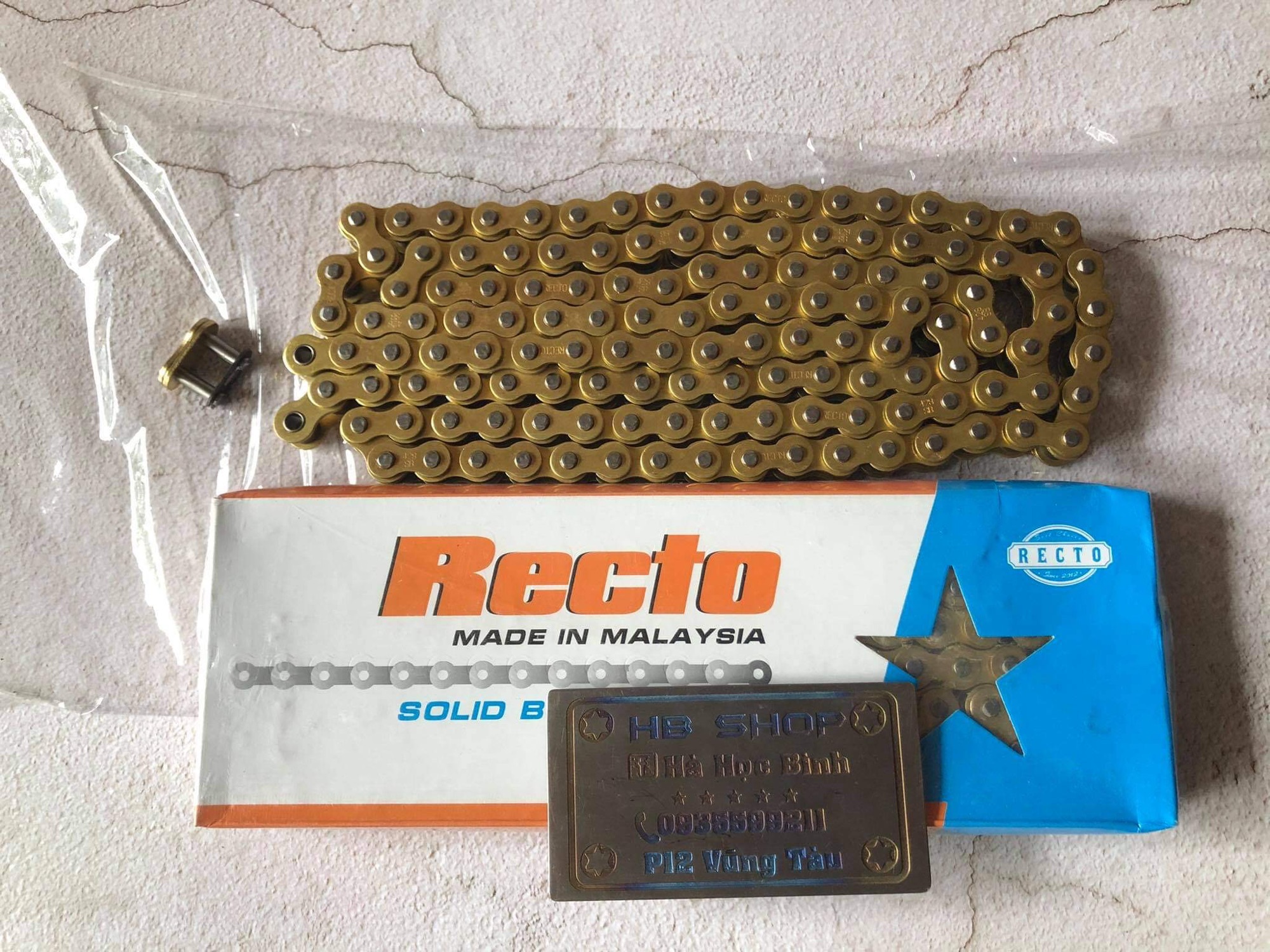 Dây sên xích RECTO 9ly 130L và 124L