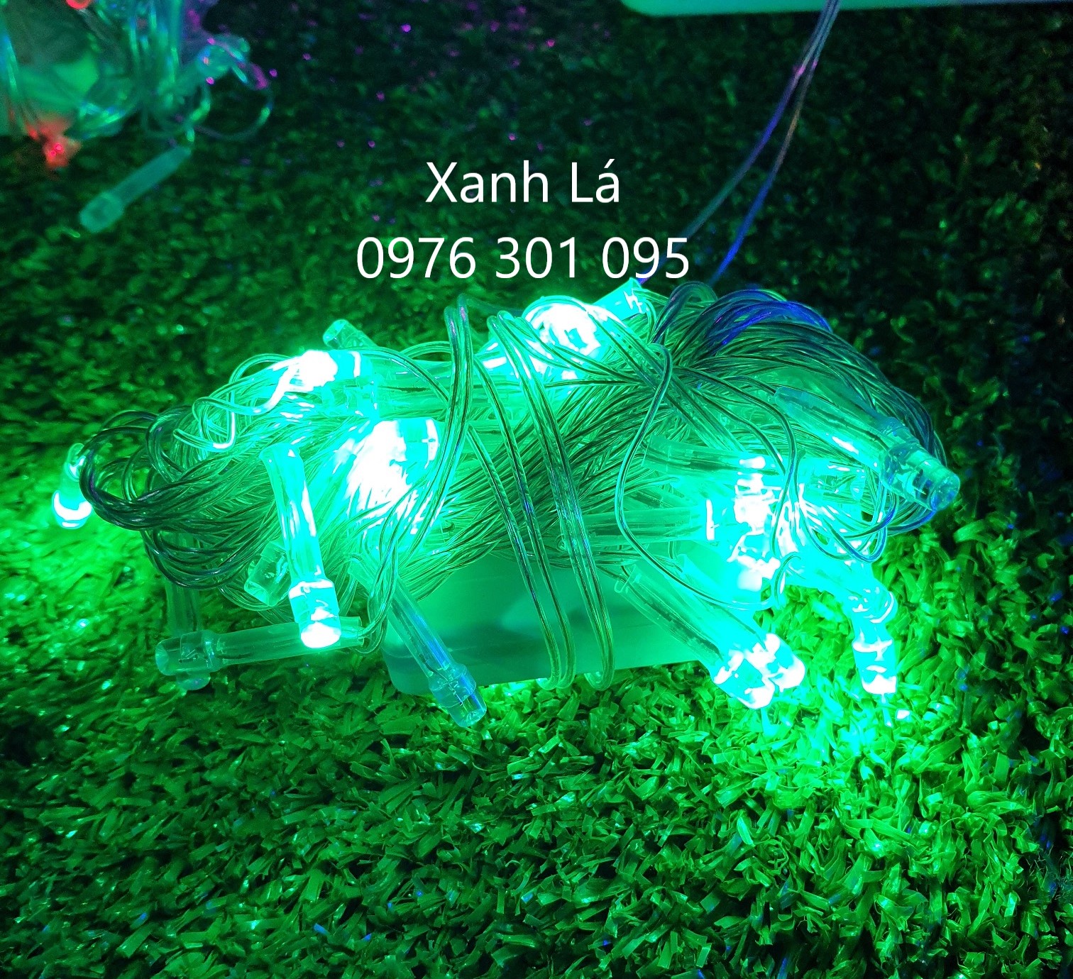 Dây đèn led chớp 4m trang trí Noel - Tết