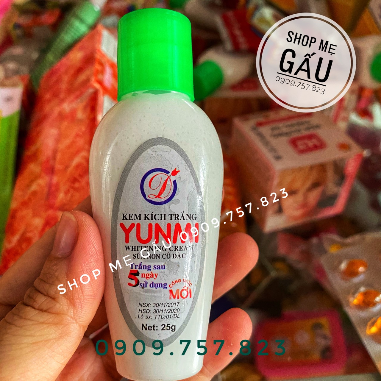 Lẻ 1 hộp kem trắng da yunmi