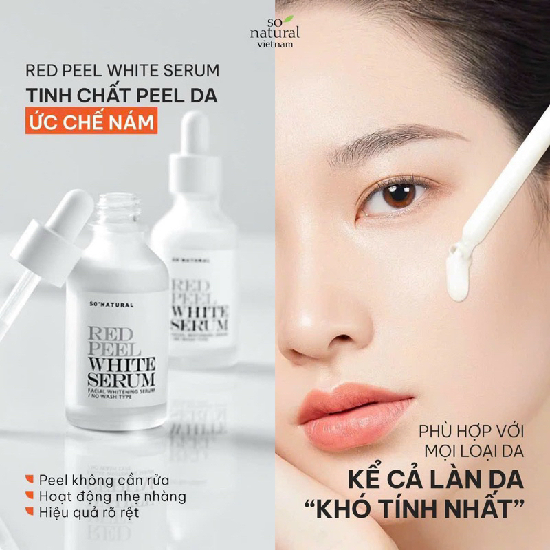 [ Đủ Bill ] Thay da sinh học Red Peel Tingle Serum / RedPeel 10ml 35ml 20ml
