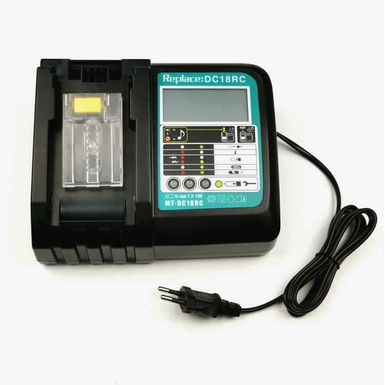 Sạc pin zin Ma-ki-ta 7.2-18v có LCD