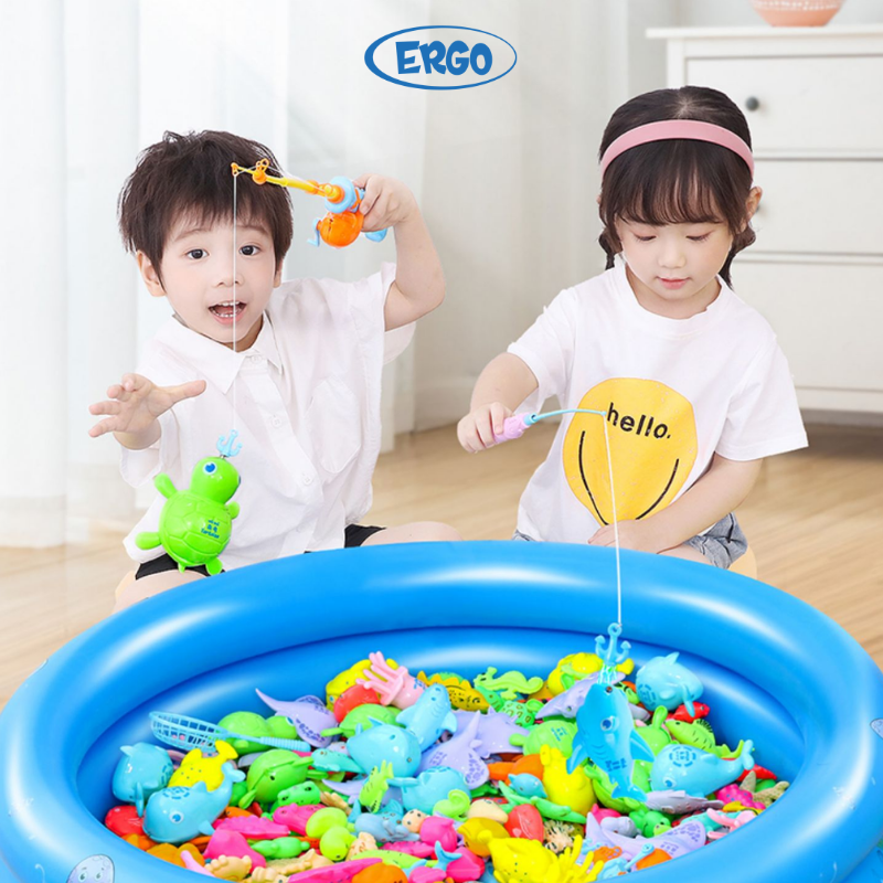Cần câu cá nhựa nam châm cho bé