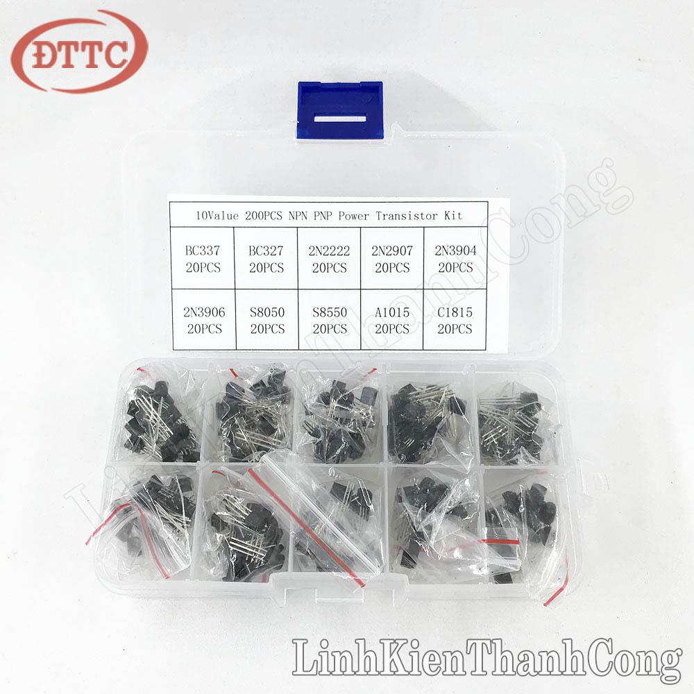 Combo 10 loại transitor to-92