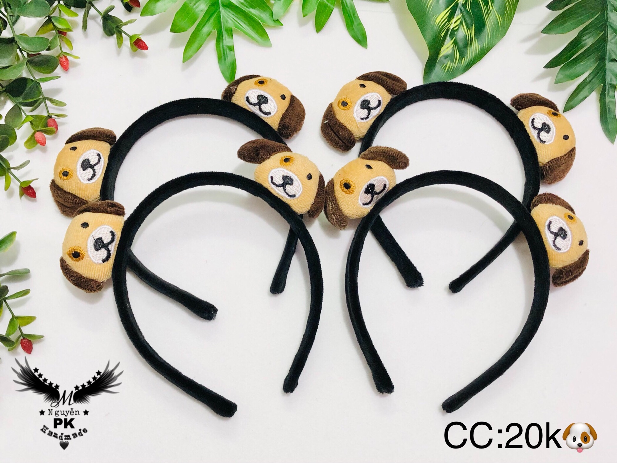 [HCM]Băng đô cài tóc cún con đáng yêu