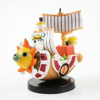 Mô hình tàu thuyền cướp biển hoạt hình One Piece Merry Sunny Golden Sunshine Marine