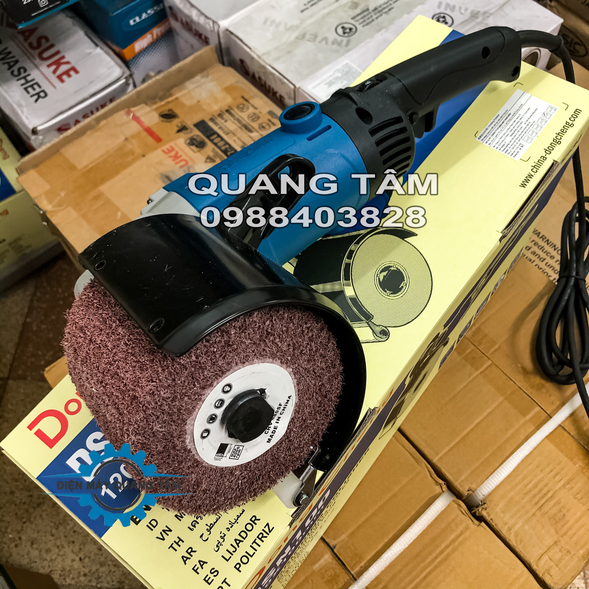 Máy Đánh Bóng Inox Dongcheng DSN100 [Chính Hãng]