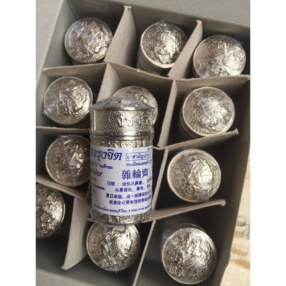 [HCM]Combo 2 Ống Hít Bạc Hỗ Trợ Viêm Xoang 2g – Thái Lan
