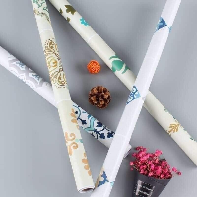 Decal Dán Bếp Hoa Văn Cực Đẹp - 60 X 200Cm