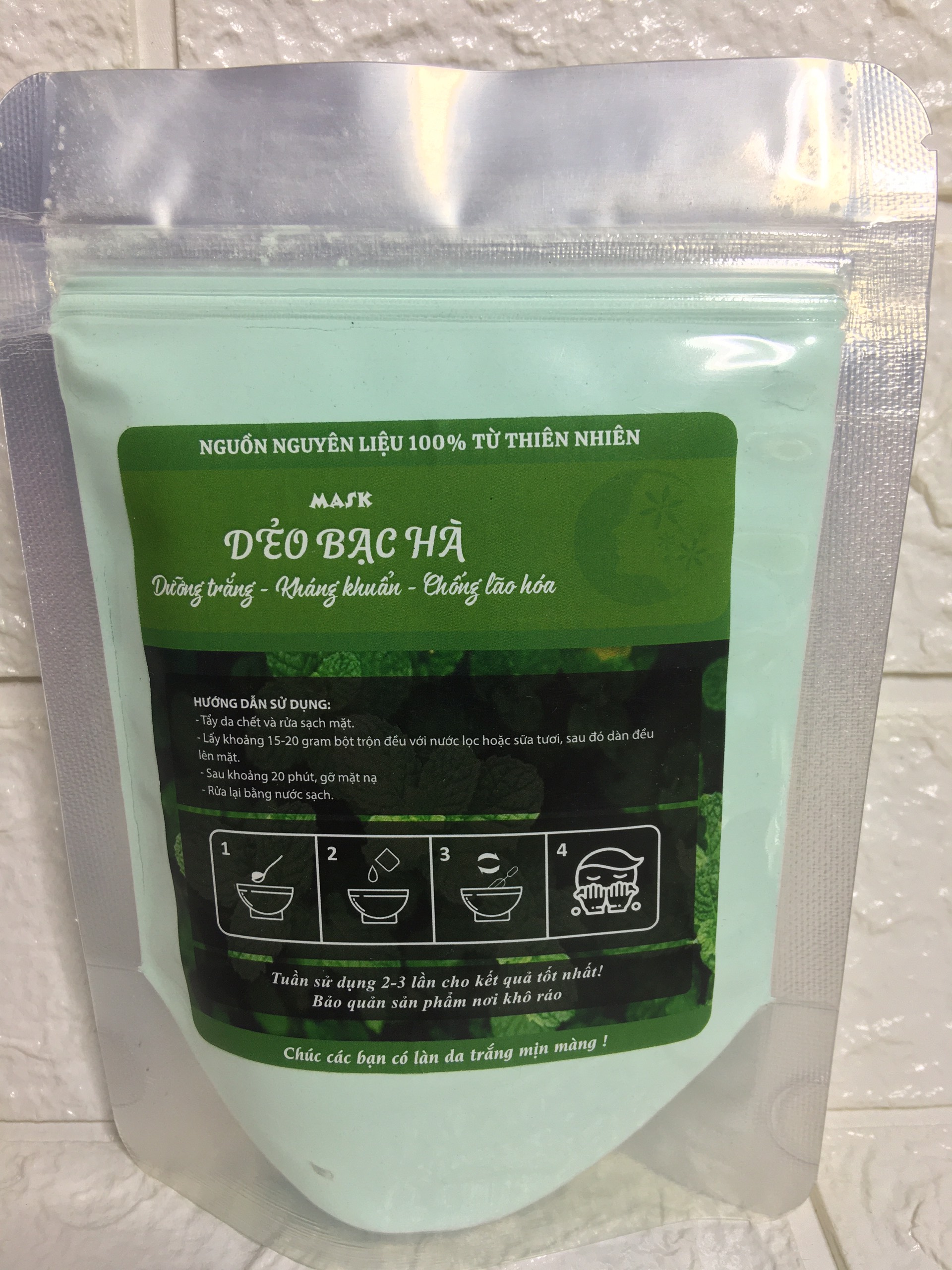 100g mặt nạ thiên nhiên chăm sóc da handmade