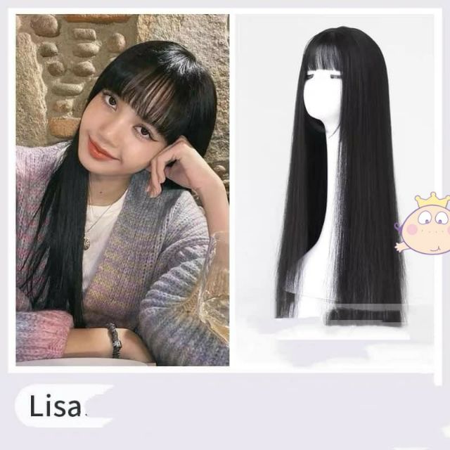 Tóc giả nữ 😍😍FREESHIP😍😍 Tóc nguyên đầu thẳng dài
