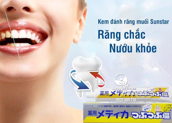 Kem đánh răng MUỐI Sunstar Nhật Bản 170g