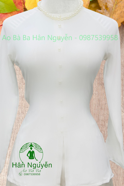 (Áo Lẻ) ÁO BÀ BA LỤA TRƠN TẮM Ý DÂY KÉO
