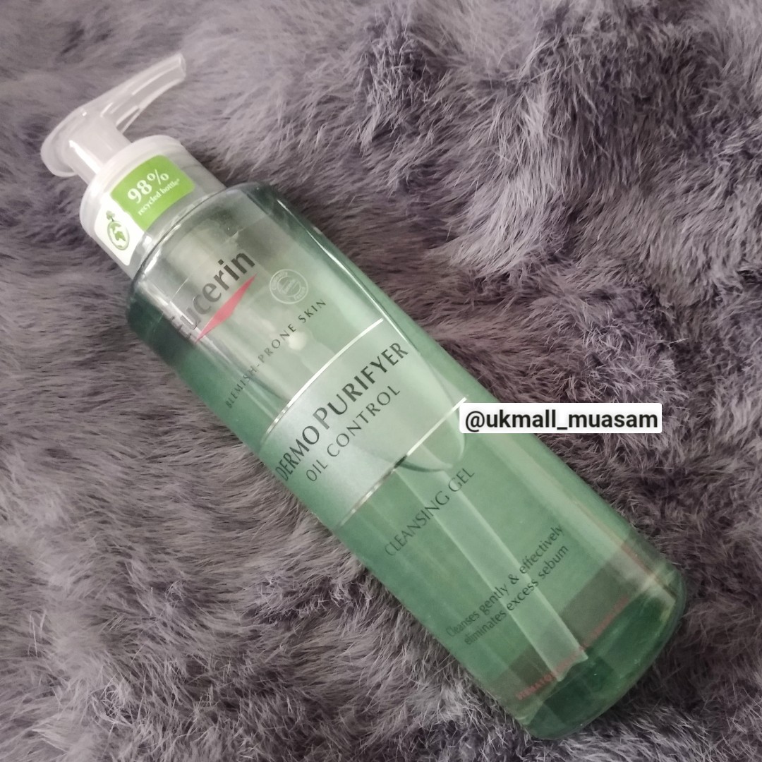 [BILL UK] Sữa rửa mặt Eucerin dermo purifyer oil control Cleansing Gel 200ml