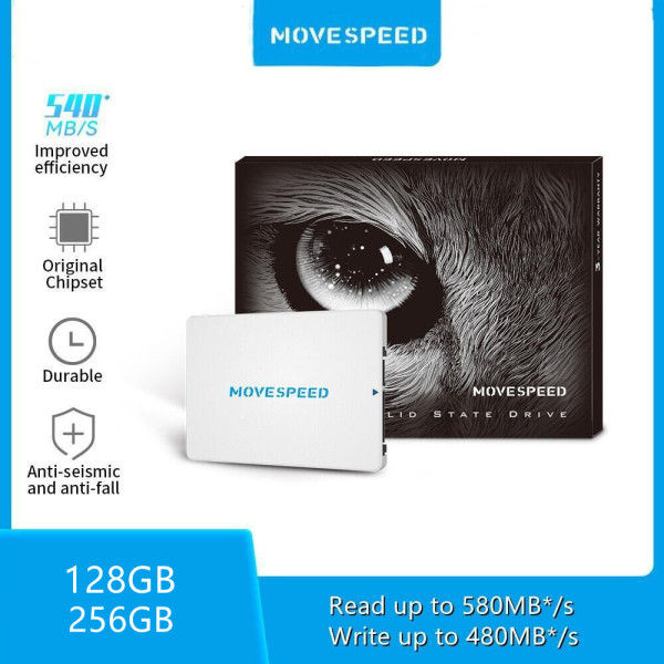 Bảng giá Ổ cứng MOVE SPEED SSD SATA III 128GB/256GB Bảo hành 36 Tháng trông vòng 24H hoàn thành bảo Hành Phong Vũ