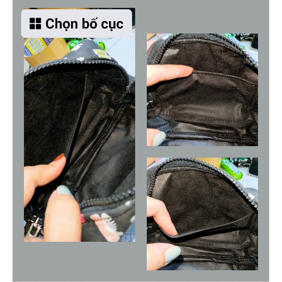 Hộp bút đen trơn bigsize