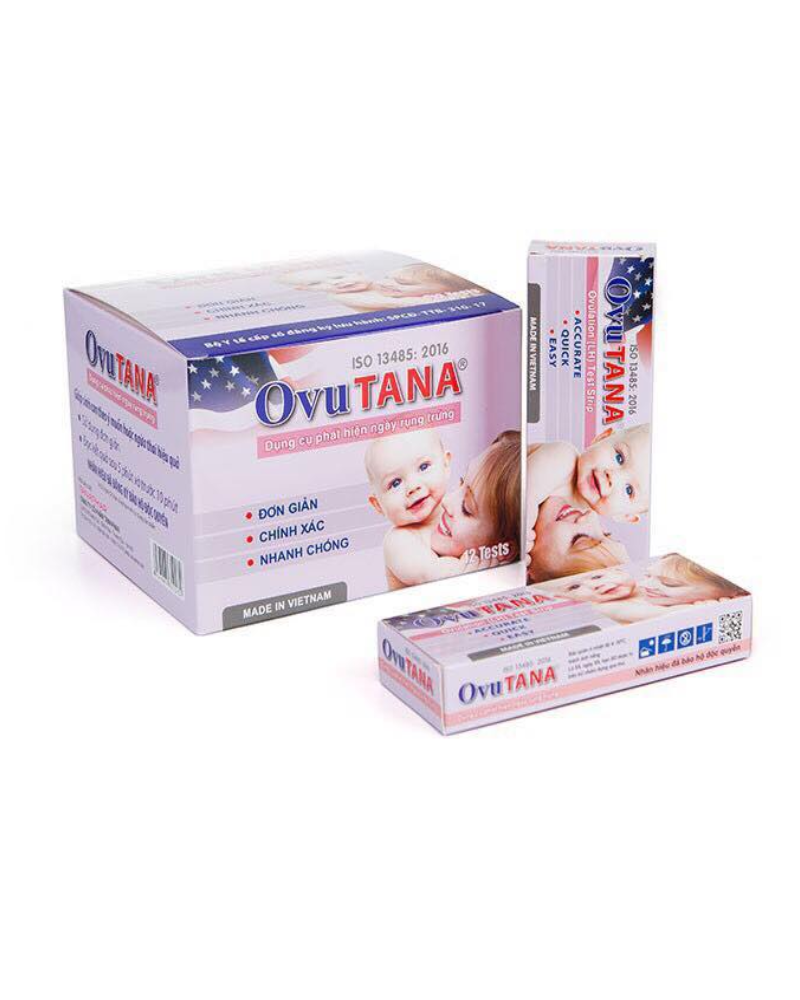 QUE TEST RỤNG TRỨNG OVUTANA (hộp 12 que)