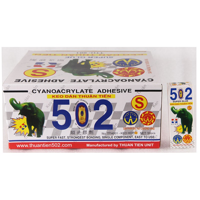 COMBO 2 LỌ- KEO DÁN 502 SIÊU DÍNH/ LOẠI NHỎ