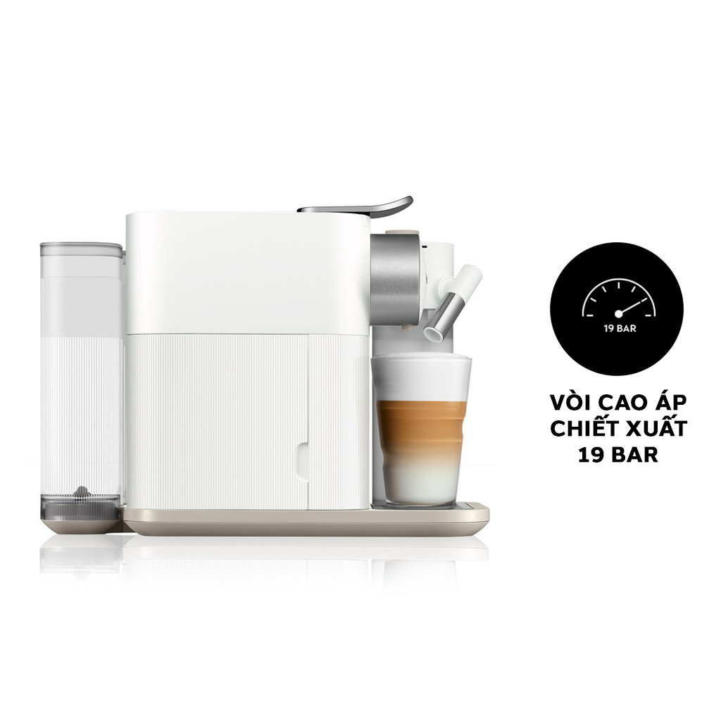 Máy pha cà phê viên nén Nespresso Gran Lattissima - Trắng
