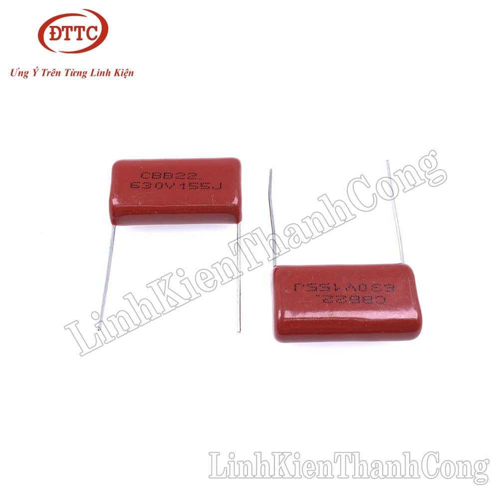 Tụ CBB 1.5uF 155J 630V 25mm