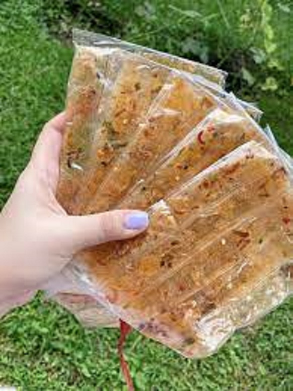 10 BỊCH BÁNH TRÁNG CUỘN HÀNH PHI- BAO NGON