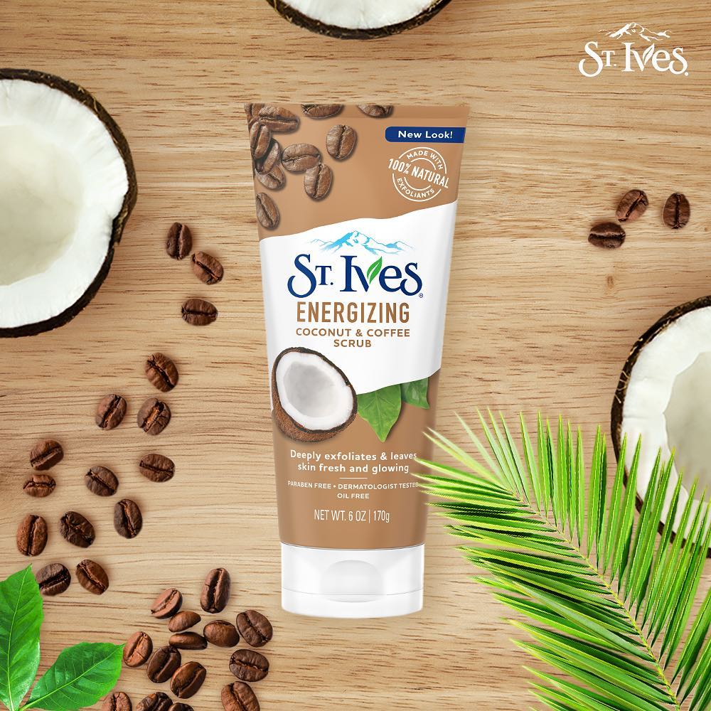 Tẩy tế bào chết st.lves coconut & coffee scrub - mỹ