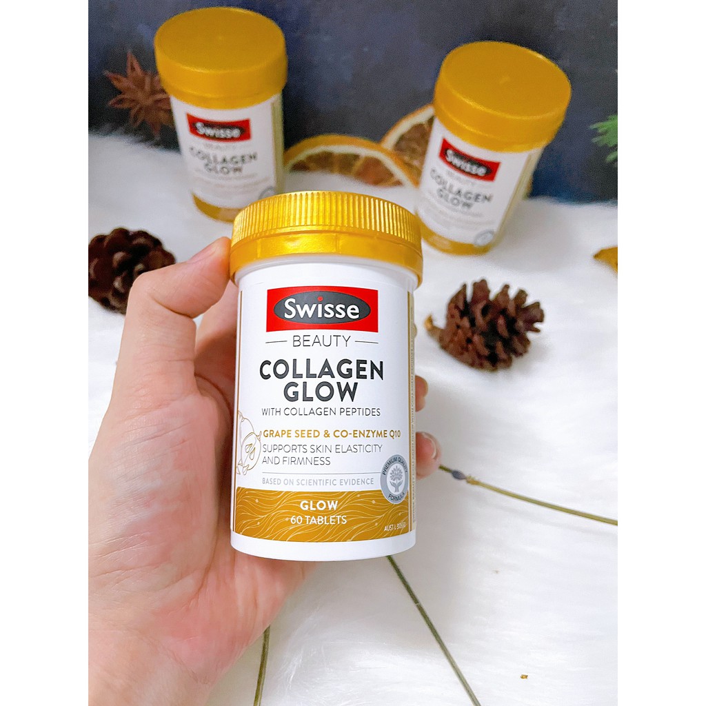 Viên Uống Swisse Collagen Glow Viên