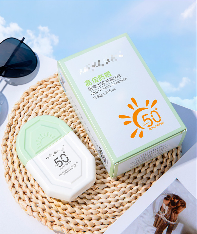 Kem chống nắng trắng da chống nước GINBI YM0167 50g bảo vệ da với SPF 50+ PA++++ giúp da sáng rạng rỡ nội địa sỉ rẻ SUNSCREEN WE STORE