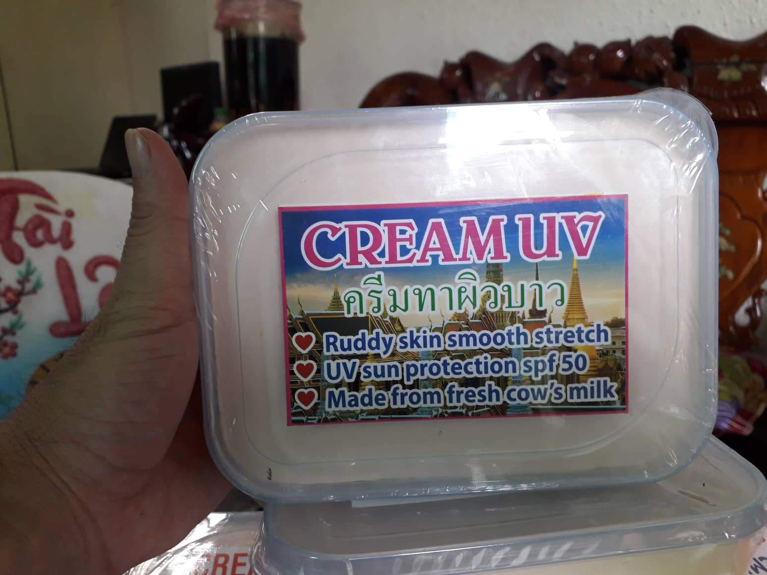 [Siêu rẻ] KEM CỐT THÁI HỦ 1kg siêu to CỐT CREAM.UV