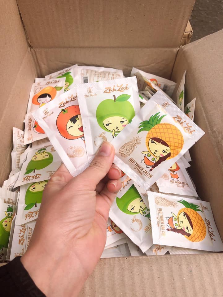 2 Thạch Trái Cây Zòn Zai 400gr