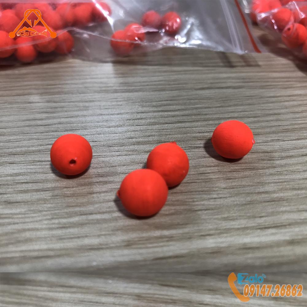 Bịch 100 Hạt Xốp Câu Cá Chép - Hạt Xốp Câu Lục - Hạt Xốp Câu Lăng Xê | Caucaedu