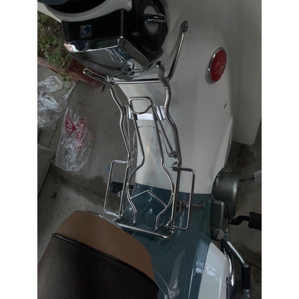 BAGA GIỮA CUB 125 - INOX 10 LI MẪU K2
