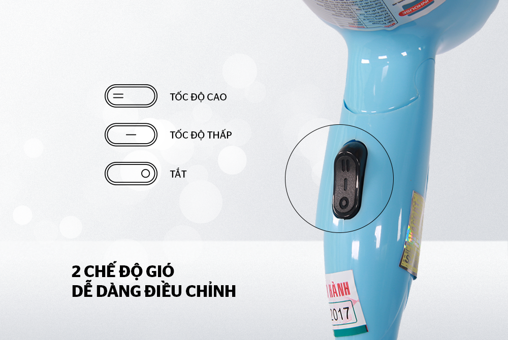 Máy sấy tóc SUNHOUSE SHD2305 - Bảo hành 12 tháng