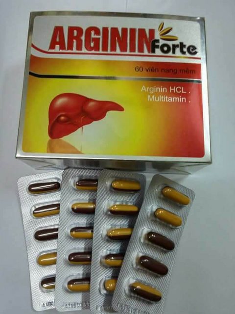 ARGININ tăng cường chức năng gan