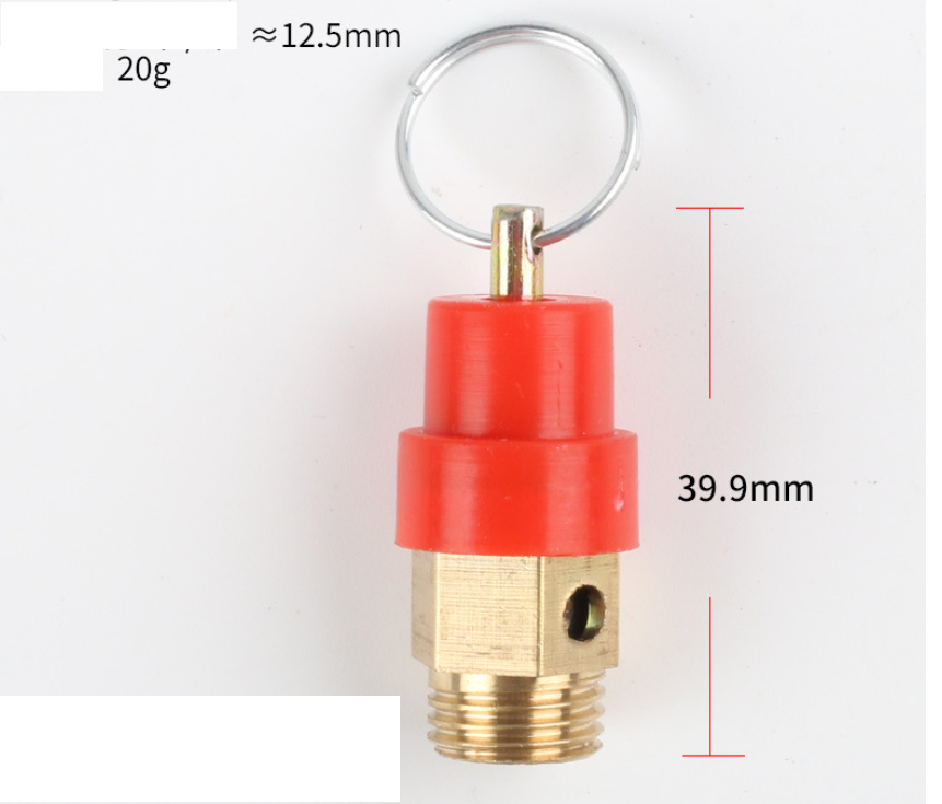 Van xả an toàn máy nén khí ren  ngoài 9mm, 13mm, 17mm, 21mm chuyên dùng cho máy hơi