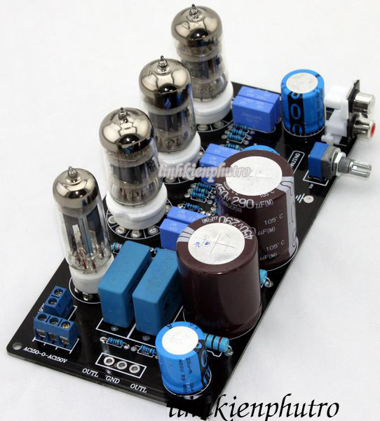 [HCM]Mạch Preamplifier Marantz 3*12AX7B - 6Z4
