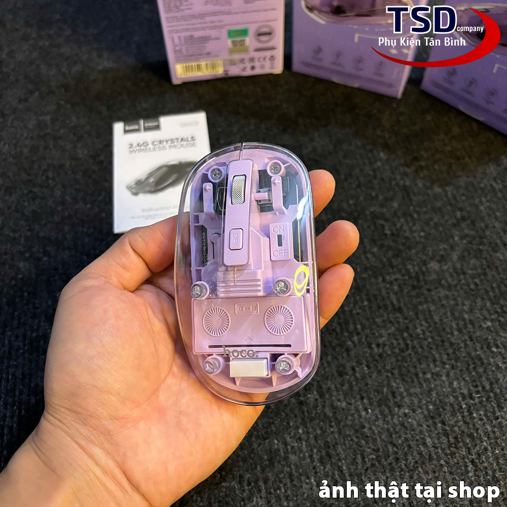 Chuột Không Dây Bluetooth & Wireless Hoco GM29 Chính Hãng
