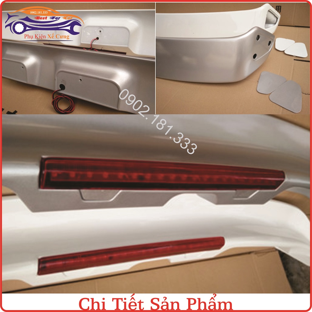 Đuôi Gió Suzuki Wagon R+ kèm đèn LED