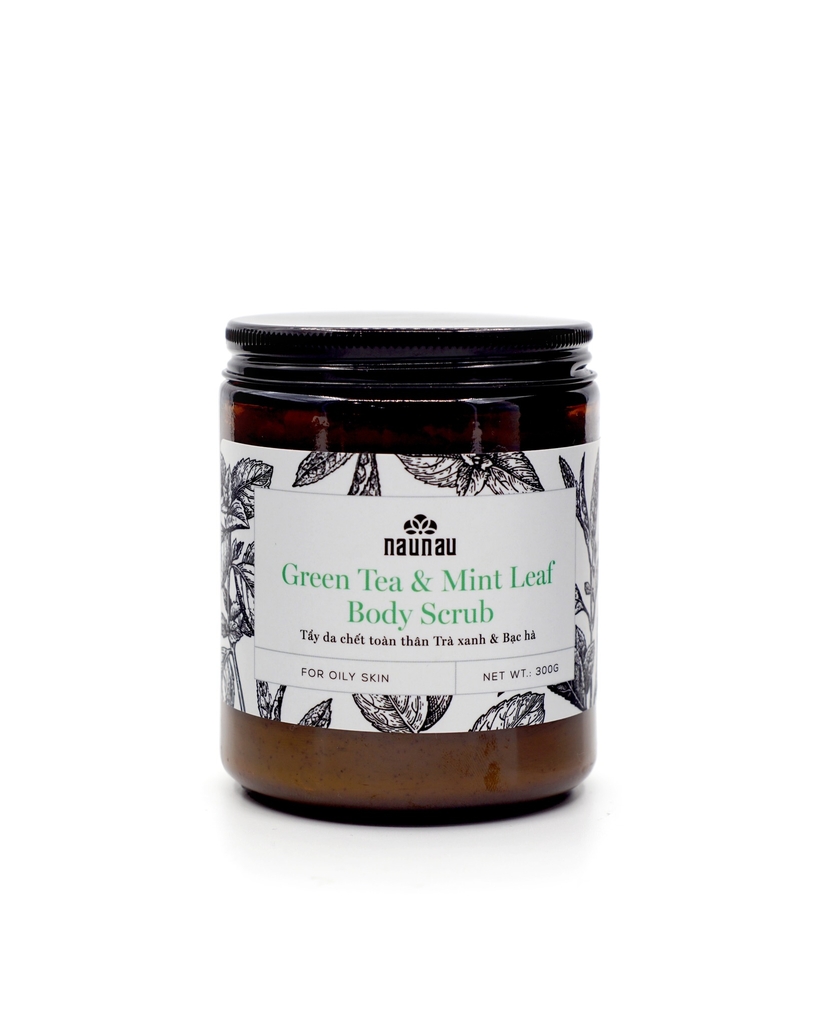 BODY SCRUB GREEN TEA & MINT LEAF 200G