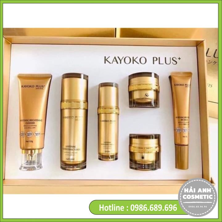 Bộ Mỹ Phẩm Kayoko Plus+ Vàng Chuẩn Nhật ( full bộ )