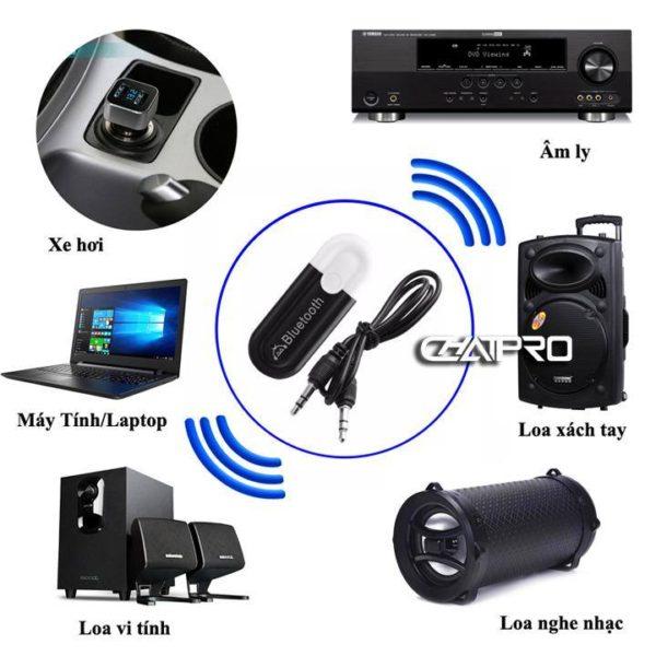 USB Bluetooth HJX-001 Chuyển Loa Thường Thành Loa Bluetooth