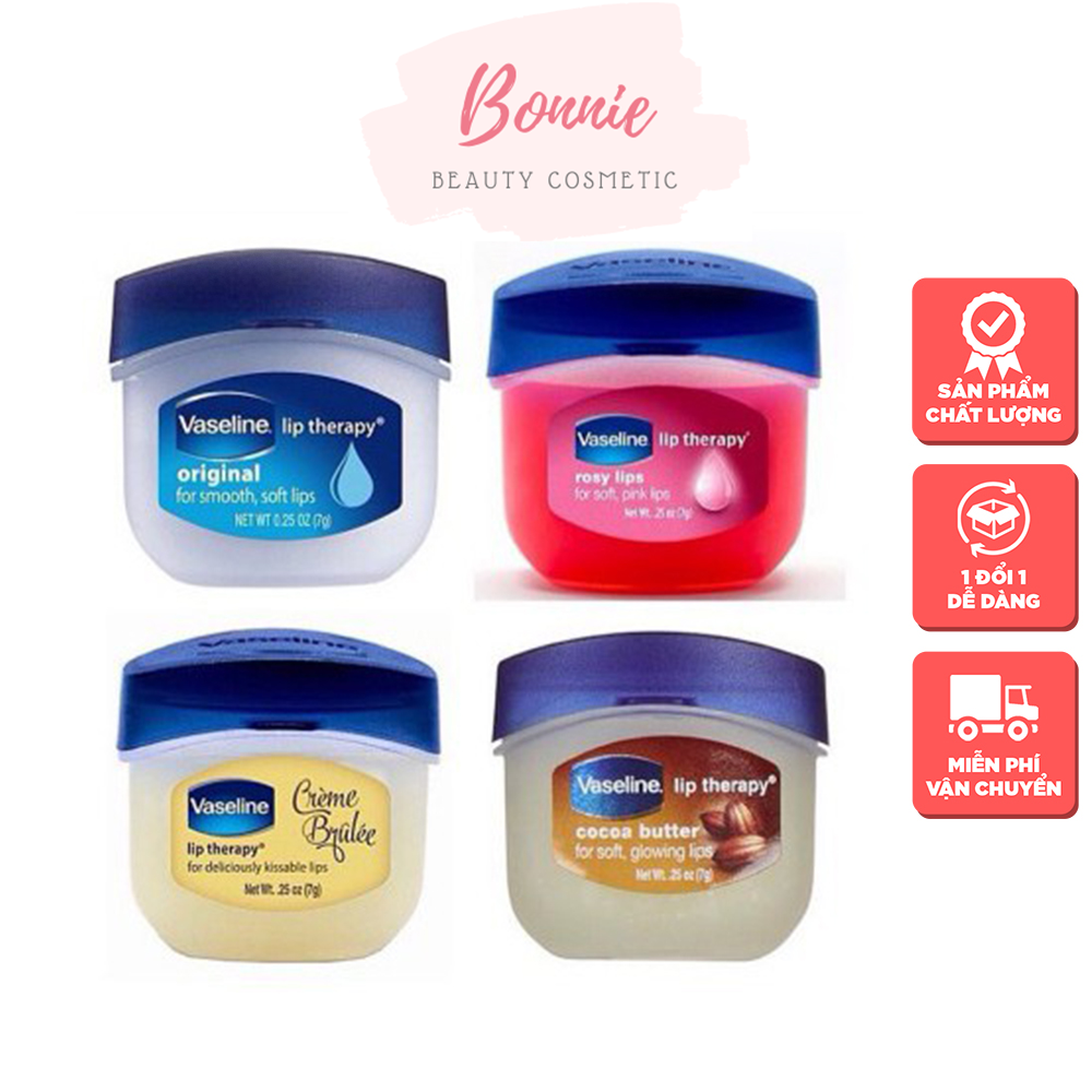 [HCM]SON DƯỠNG MÔI VASELINE LIP THERAPY ROSY LIPS 7G