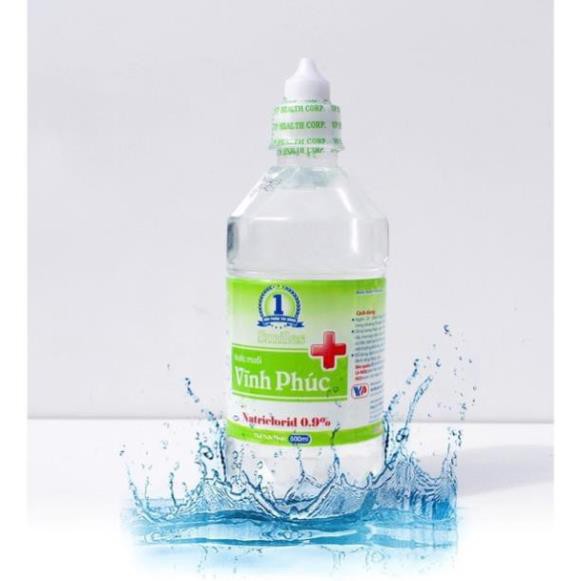 Nước Muối sinh lý Vĩnh Phúc 500ml