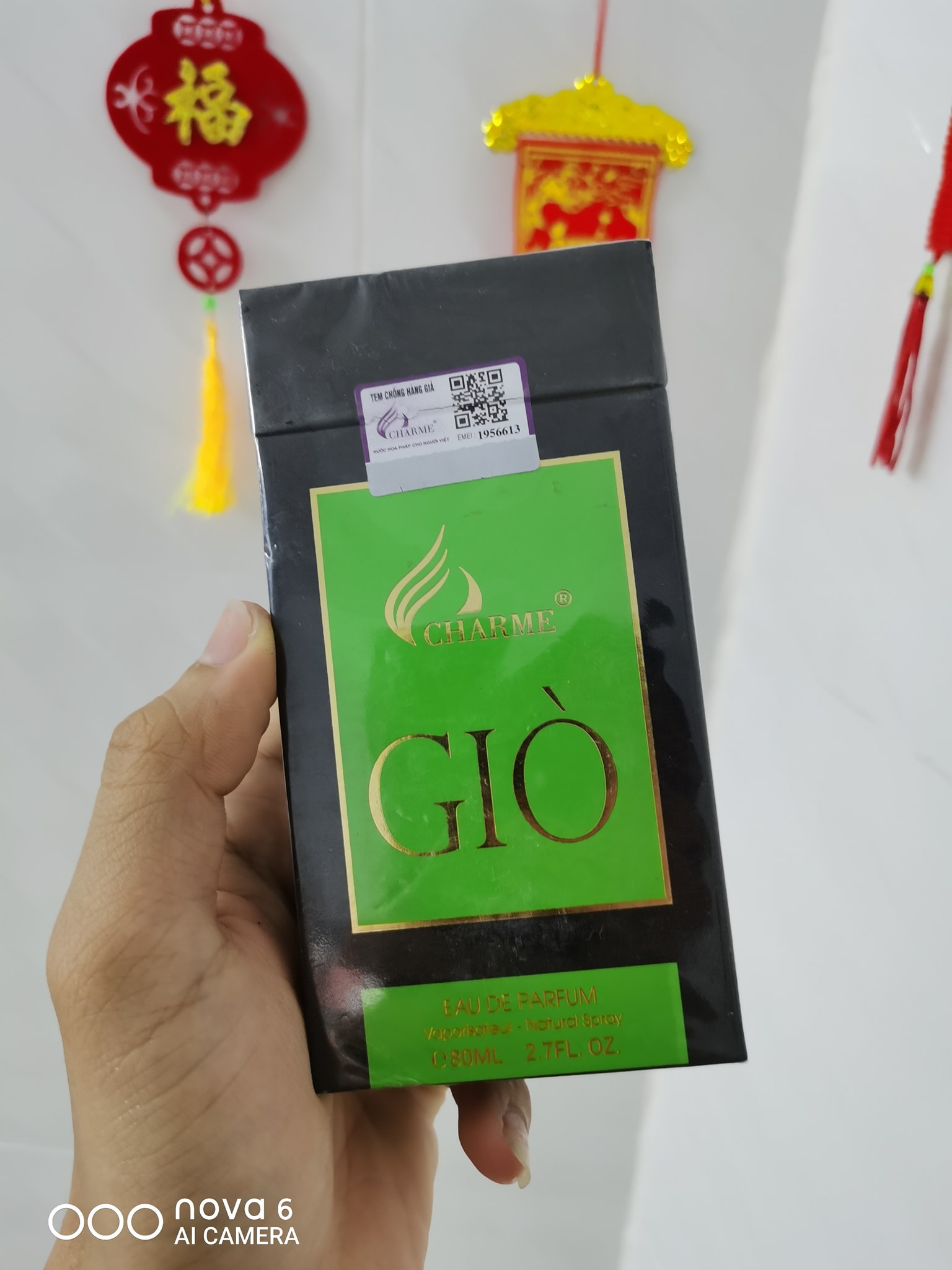 [HCM ] Nước Hoa Nam Charme_Giò 80M (Tone Mùi Acqua Di Giò Pour Homme)