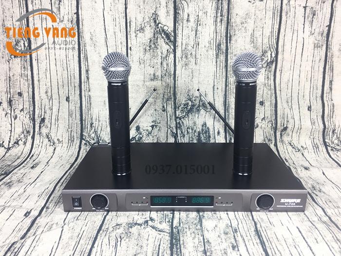 MICRO KHÔNG DÂY SHURE U720 Micro Pin Sạc