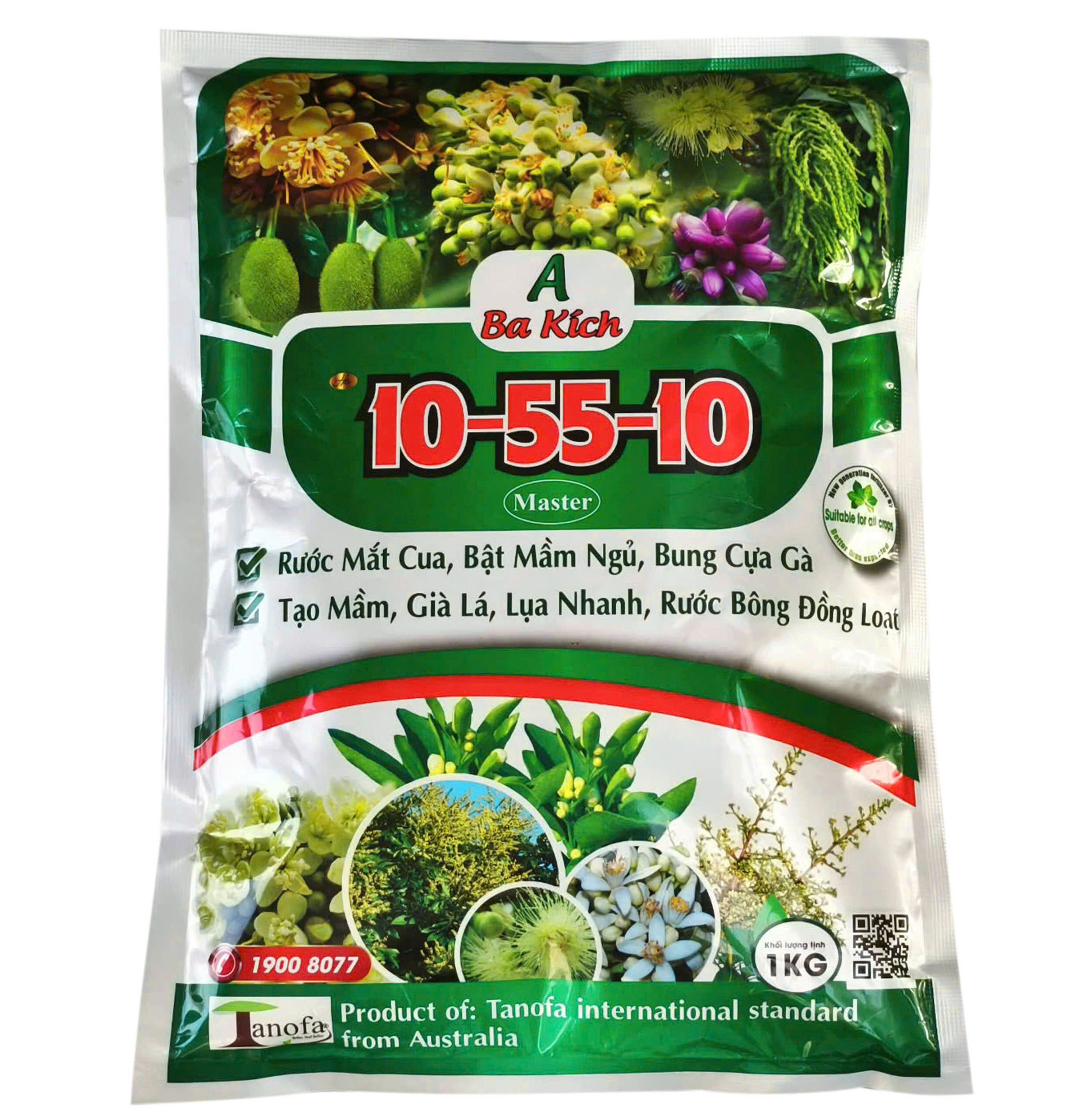 A BA KÍCH (10-60-10+TE) tạo mầm hoa | CTY 3 TỐT