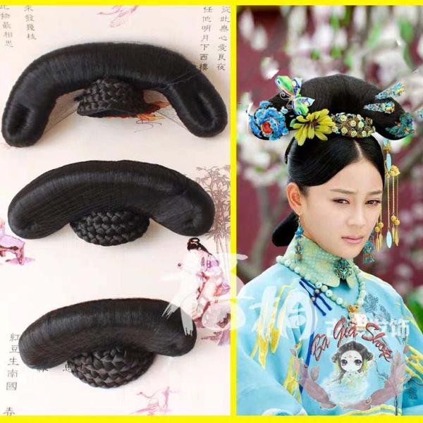 Búi tóc cổ trang búi thanh có đế