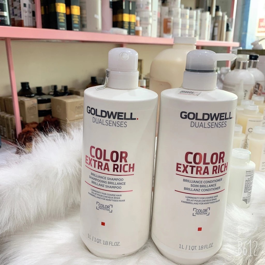 Dầu gội Goldwell Color Extra Rich dưỡng màu tóc bền màu 1000ml