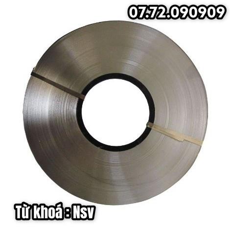 Nsv Kẽm hàn cell pin mạ niken kích thước 0.15x8mm dùng hàn cell pin 1 mét