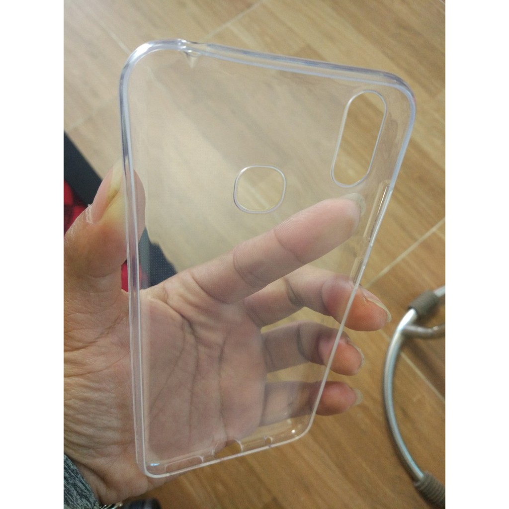 Combo Cường Lực Ốp Lưng Silicon Vsmart joy 1 plus / Joy 1 +